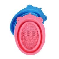 2022 New Product Foldable Silicone Makeup Brush Cleaning Pad Foldable Brush Cleaning Pad