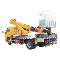 14m 36m height platform truck high altitude platform truck diesel truck with tower for sale