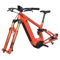 New Design Carbon Fiber Electric Bicycle Frame 29*2.4 Frame 1200W 240nm Ebike Parts 27.5*2.8 Mid Drive Ebike Frame