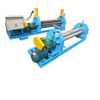 Mechanical Electric Three Roller Bending Machine Metal Sheet Rolling Machine Tools For Sale