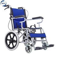 Factory Price Portable Folding Wheelchair For Invalids