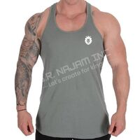 Men's Vest Hot Sale Cotton Sports Gym Stringer