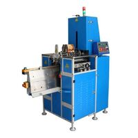 Semi-automatic hardcover book case making machine