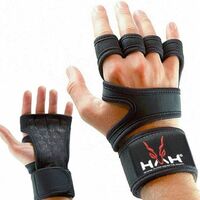 Custom Logo Gym Gloves Workout Neoprene Gloves Cross Fit Wrist Support Ventilated Gym Training Weightlifting Gloves