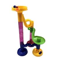 Wholesale High Quality Education Rolling Ball Marble Run Kids Plastic Toys Marble Run DIY Building Blocks