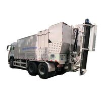 10 cbm mobile gravel, sand, cement, water volumetric concrete truck