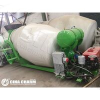 3CBM Mixing Capacity Multifunctional Rotary Concrete Mixer Truck Mixing Drum Price