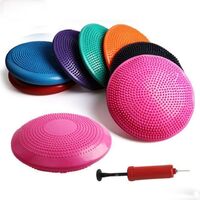 Exercise Yoga Balance Stability Disc With Air Pump Inflatable Swing Mat Swing Seat For Sensory Kids Balance Training Mat