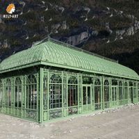 Large outdoor wrought iron gazebo for sale