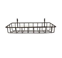 Best selling small steel storage basket rack for hanging office tools accessories trees quality assurance