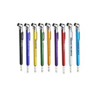 Custom logo printing promotional gift aluminum fast car tire pressure gauge pen for car