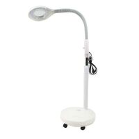 5X Professional Floor Magnifying Lamp for Beaty Salon Tattoo Parlor with Floor Stand LED Magnifying Lamp