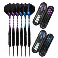 3 Pack Professional Darts Game Accessories Dart Steel Tip Set Professional Darts