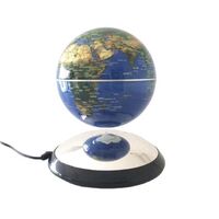 Decorative world globe/led maglev floating globe/floating rotating globe