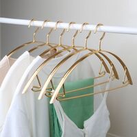 2022 New Clothes Racks Luxury Gold Hangers Home Accessories Hangers Living Room Metal Hangers