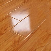 Decoration materials bedroom living room kitchen wooden floor tile custom wooden floor HDF MDF