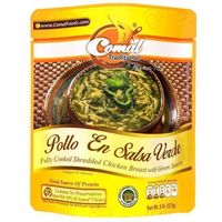 Pollo en Salsa Verde Shredded Chicken with Green Sauce Authentic Taste of Mexico Gluten Free