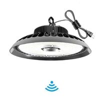 100w 150w 200w Commercial Dimmable Ufo Led High Bay Light with Microwave Motion Sensors