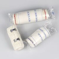 5cm*4.5m High Elasticity Cotton Crepe Bandage Wholesale Medical