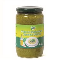 High Quality Italian Made Green Pesto 650g Jar GIA Export