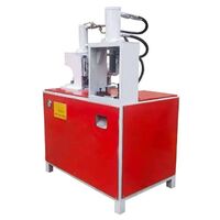 Hydraulic stainless steel pipe arc angle cutting and slotting machine for welding