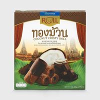 KING POWER ROLL Double Chocolate - Thai snacks for everyone, delicious