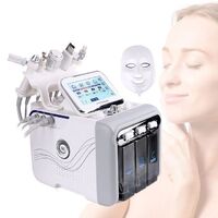 Portable aqua peel microdermabrasion hydrating machine H2O2 hidra 7 in 1 water grinding facial machine