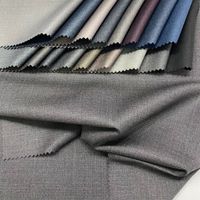 Trendy soft plain TR 70% polyester 30% rayon dress trousers fabric