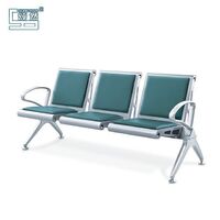 Modern Design Hospital Waiting Chair Stainless Steel Patient Hospital Waiting Chair