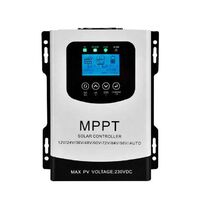 Best Auto 30A 40A 50A 60A 80A 100A Solar Charger Regulator MPPT Solar Charge Controller