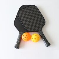 Adjustable Sport Mesh Carbon Fiber Racchetta Padel 18K Pickleball Paddle