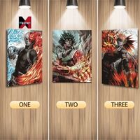 Jujitsu Battle Anime 3D Stereo Poster Movie Game Anime Poster 3D Printing Painting Wall Art Custom 3D Poster -- Frameless