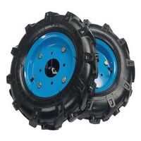 Rotary tiller tires