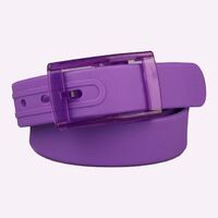 High Quality Silicone Strap Unisex Belt Plastic Buckle Candy Color Metal Free Scented Belt