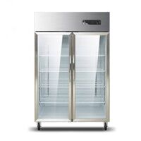 High Quality Upright Horizontal Commercial Glass Door Freezer Freezer Refrigerator Display Display