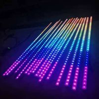 Self-addressing DMX RGB LED pixel light strip for nightclub, building decoration