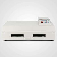 Puhui factory best price desktop mini reflow oven for pcb soldering T-962C