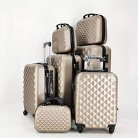 Custom Carry On 6 Pieces Set 7 Pieces Luggage Set Travel Bag Handheld 4 Wheels Trolley Bag Suitcase