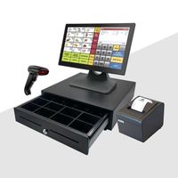 The machine offers all in one system terminal printer with touch screen, free cash register