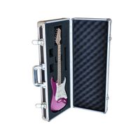 Custom metal aluminum alloy skeleton guitar carrying case