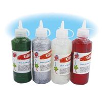 OEM Factory Price Wholesale Kids 88OZ Glitter Glue Set Non-toxic 4 Color Glitter Kids Art Glitter Glue