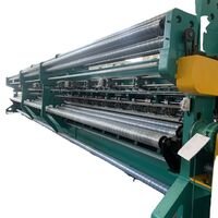 Raschel anti-hail net loom warp knitting machine