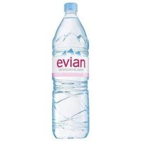 Evian natural mineral water in PET bottles 330ML, 500ML, 750ML, 1L, 1.5L