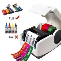 N-mark D4022 satin ribbon printing machine, Christmas decoration foil printer