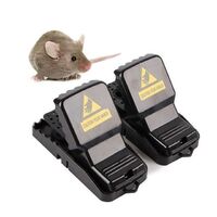 Reusable 6pcs Plastic Strong Rat Exterminator Rat Traps Mousetrap