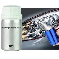 50ml Universal Headlight Repair Kit Car Headlight Cleaner Repair Liquid