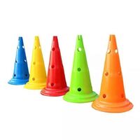 Wholesale fixed hole agility training cone with hole agility cone