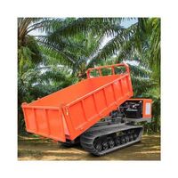 5 tons small crawler all terrain dump crawler mini dump truck for sale