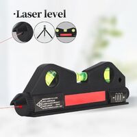 Multifunction Rotating Tripod Laser Level Black laser level with aluminum alloy bracket