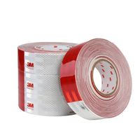 3m reflective tape 893D red and white truck light reflective point warning tape sticker